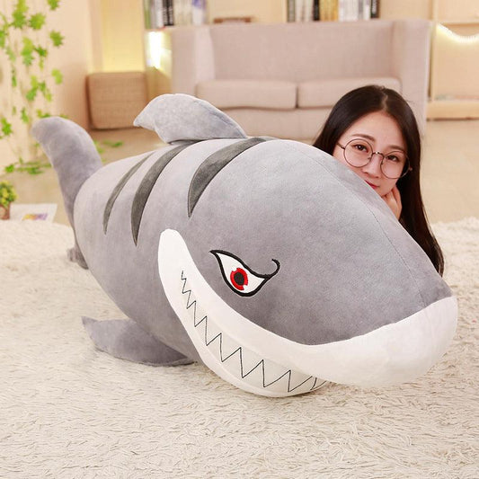 Animaux en peluche requins géants de dessins animés