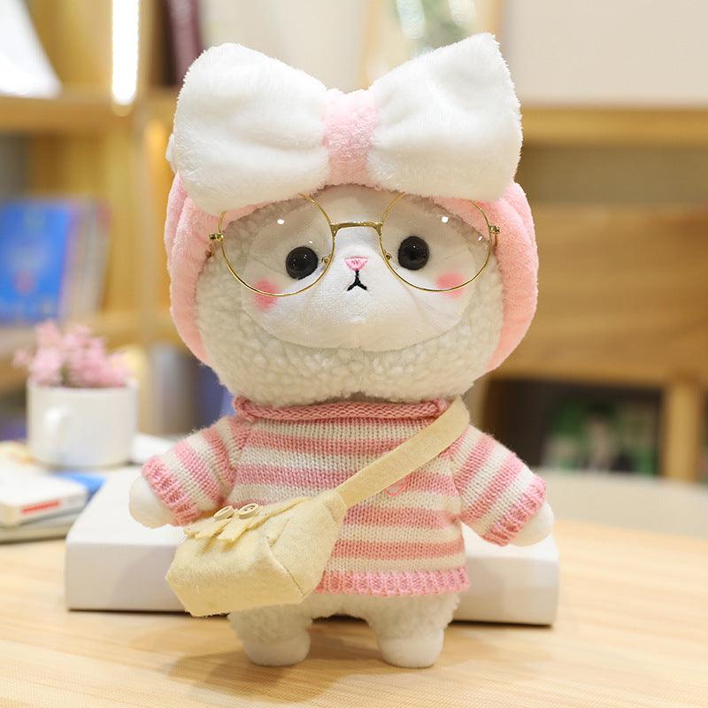 Plush Cho Kawaii Baby Sheep In Various Cute Outfits