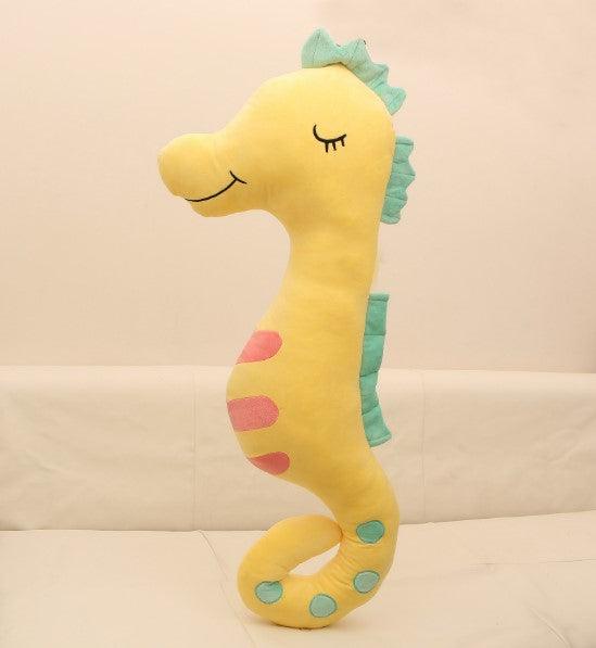 Hippocampe géant en peluche