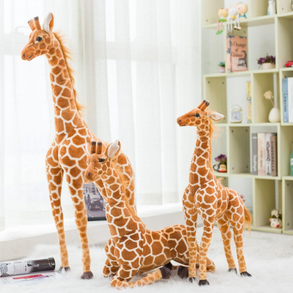 Plush giraffe for the child's room