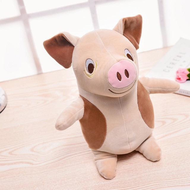 Mignon oreiller de soutien réversible en U Jouets en peluche