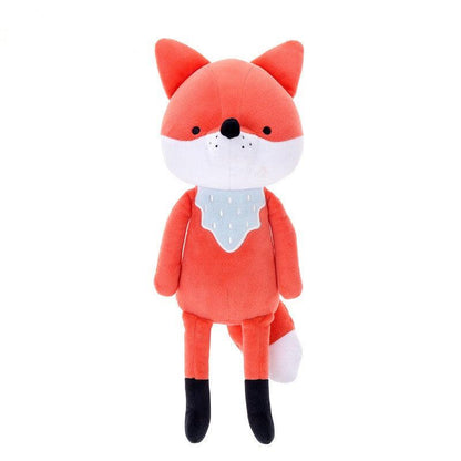 14" Fox and Racoon Best Friends Plush Toys