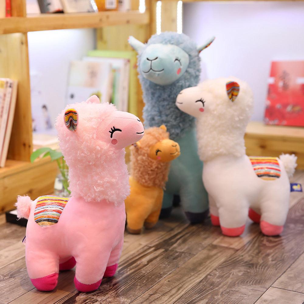 Jouet peluche poupée Alpaca Llama Animal Poupées Animales Rembourrées