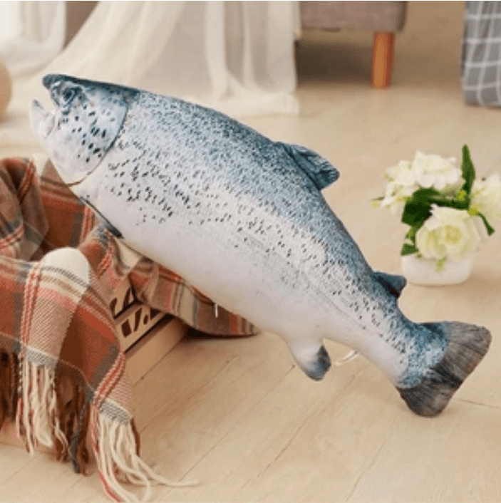 Peluche Poisson Saumon amusant