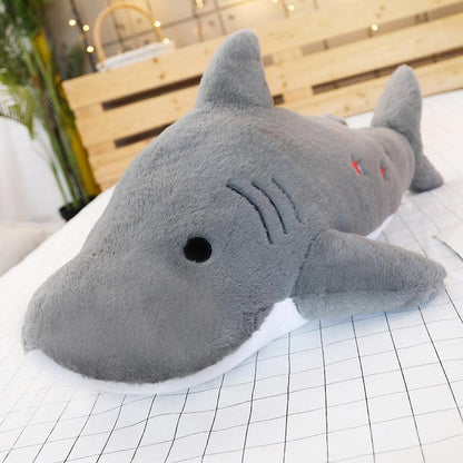 Fierce Shark Plush Pillow