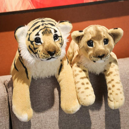 Adorable Lion, Leopard and Tiger soft toys