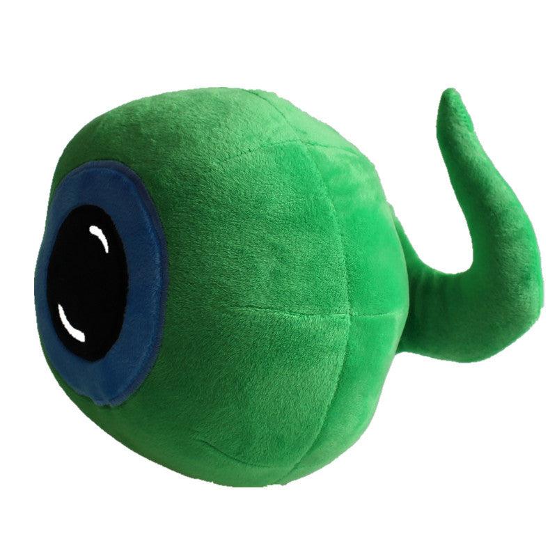 Green eyes plush