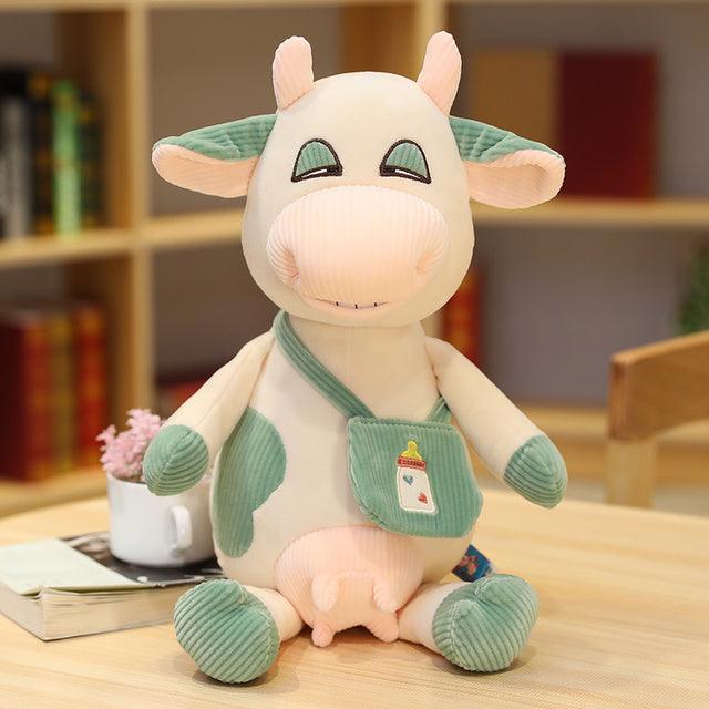 Peluche vache maladroite