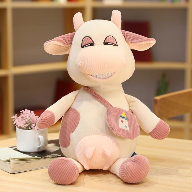 Peluche vache maladroite