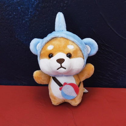 Super cute dog plush keychain