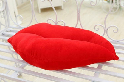 Hilarious and Fun Lip Shaped Plush Sofa Pillow