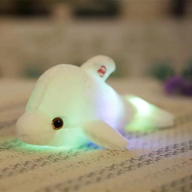 Peluches dauphins lumineux