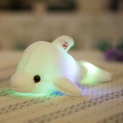 Peluches dauphins lumineux