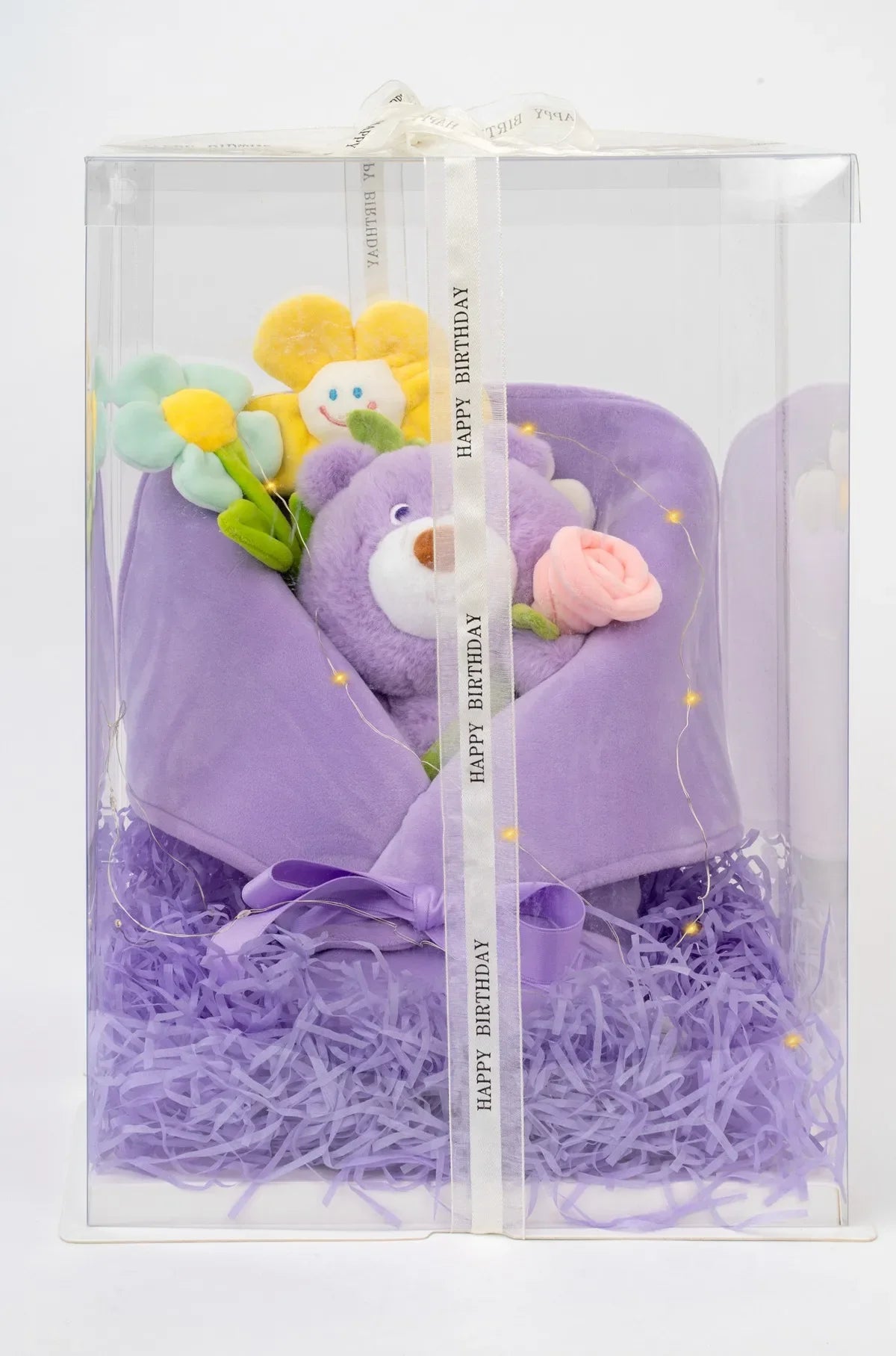 Boquet Teddy Bear (random color)