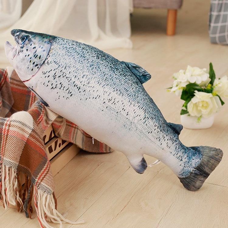 Fun Salmon Fish Plush Toy