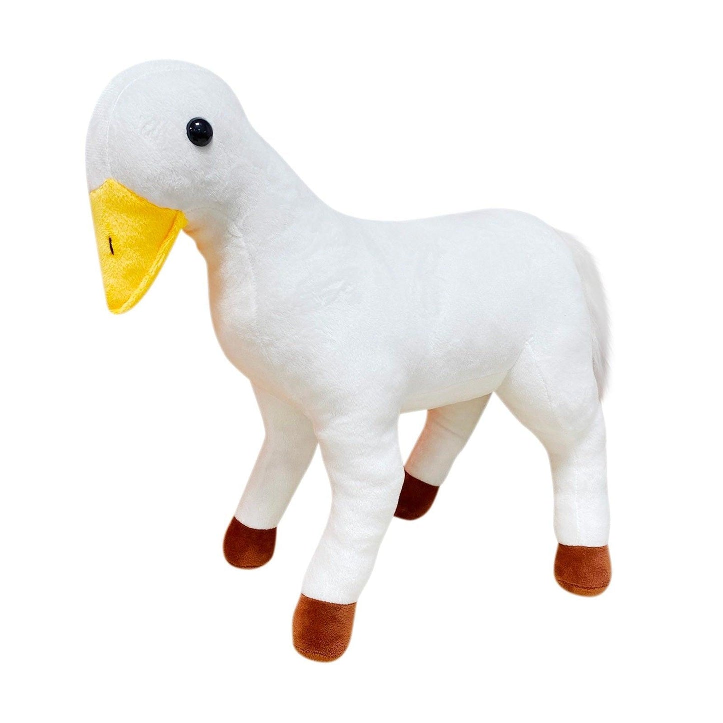 Peluche cheval de l'oie créative et amusante