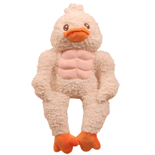 Peluche canard musclé