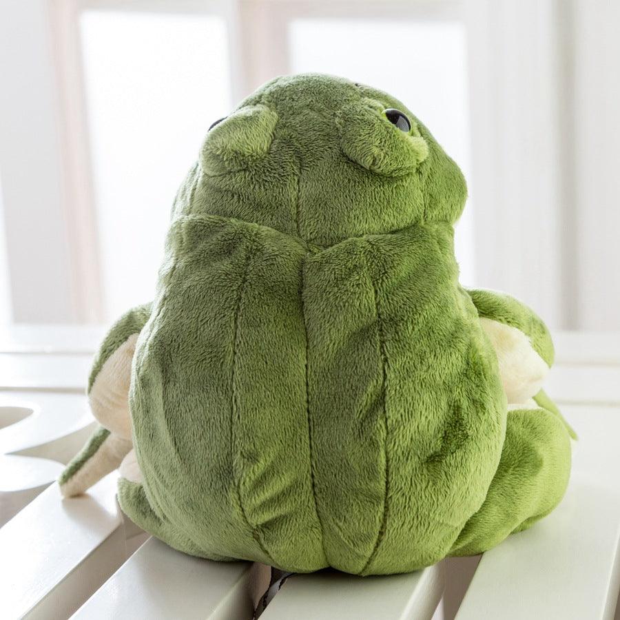 Poupée en peluche grenouille pour enfants