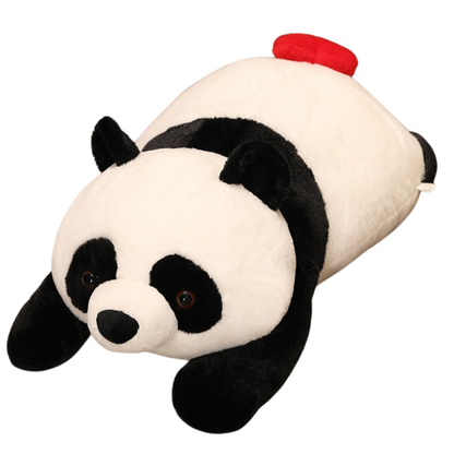 Peluche Panda Super Doux avec une queue en forme de coeur