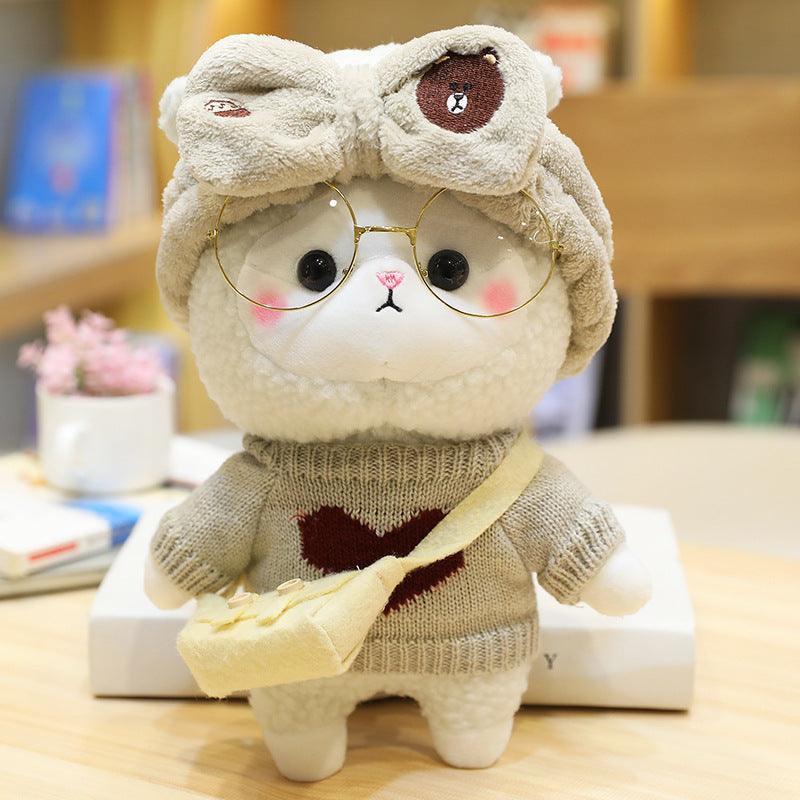 Plush Cho Kawaii Baby Sheep In Various Cute Outfits