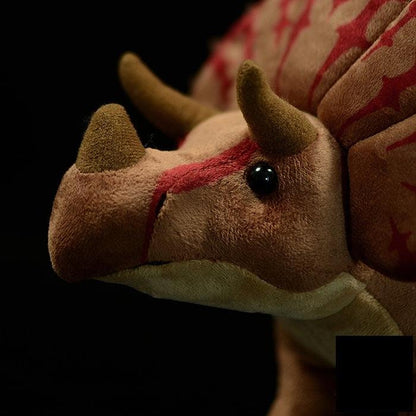 Super Cute Realistic Triceratops Plush Toy