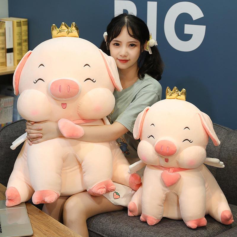 Angel Pig Plush Doll