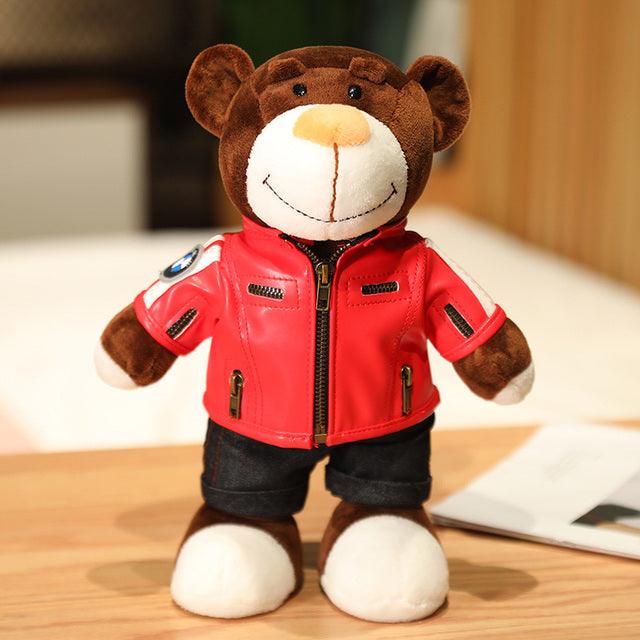 Motorcycle teddy bear