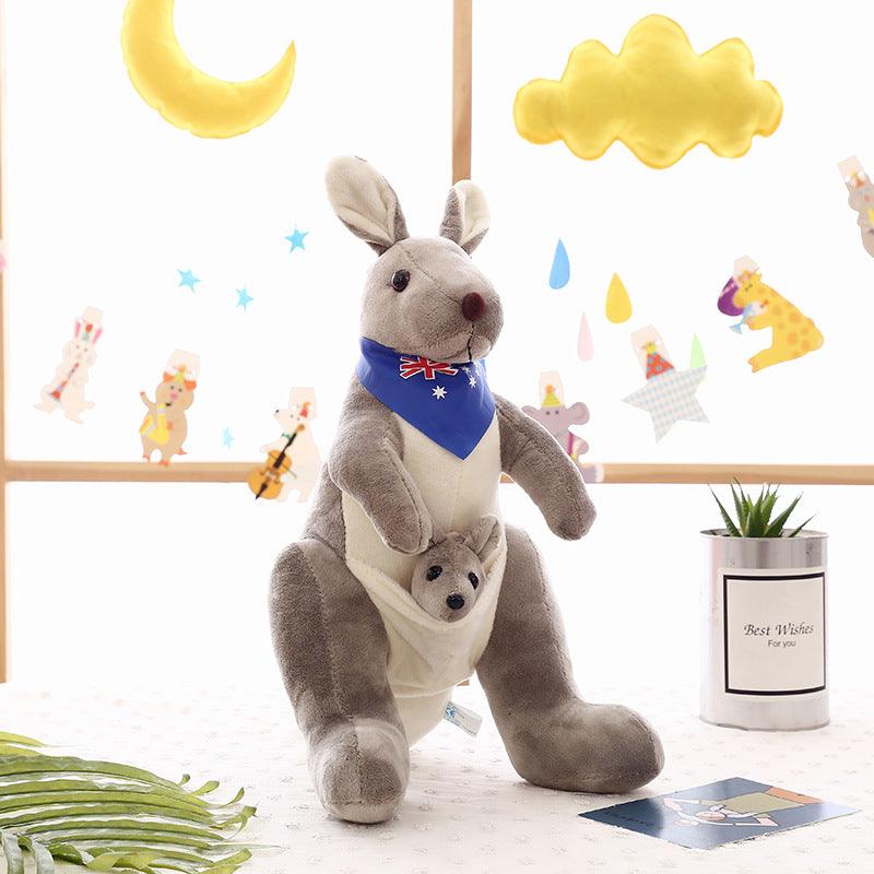 Peluche kangourou australien