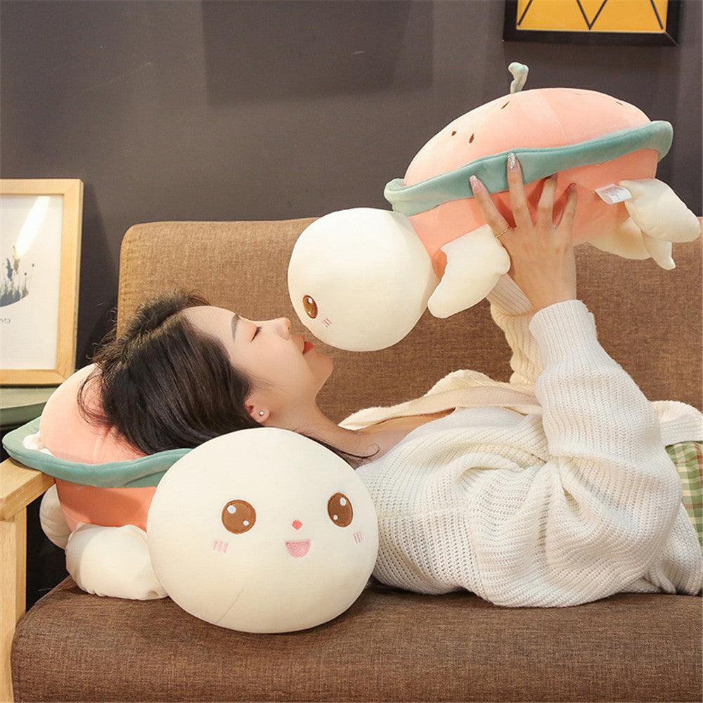 Soft and cute turtle plush toy