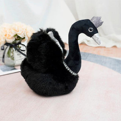 Crown Fairy Black Swan Plush