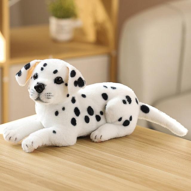 Animaux en peluche chien mignon et réaliste