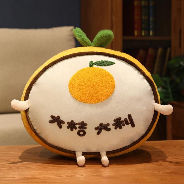 Creative Persimmon Shaped Plush Pillows