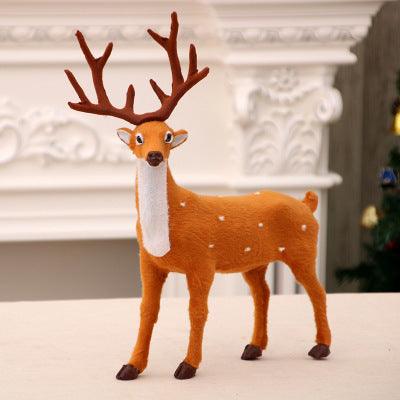 Christmas soft toys in the shape of a deer