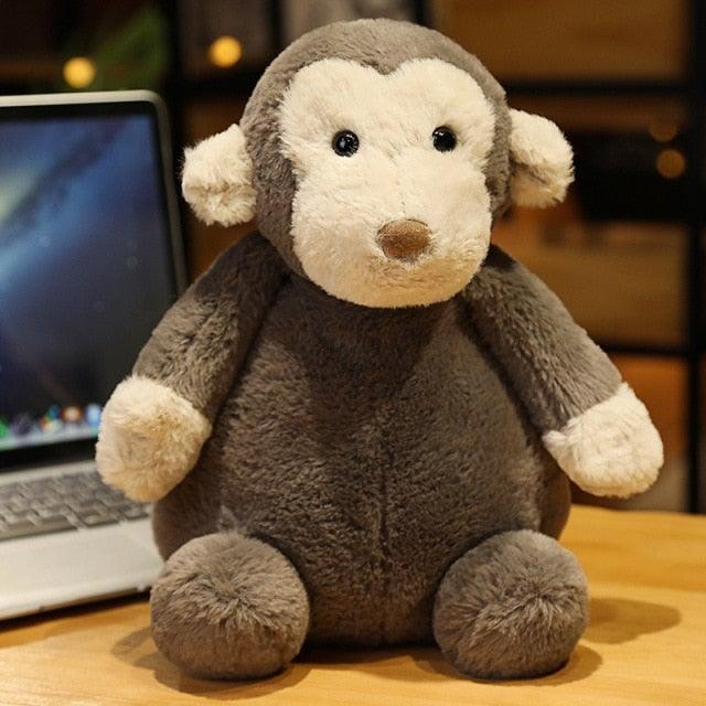 Peluche singe mignon et câlin