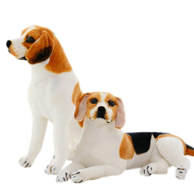 Jouets en peluche géants grandeur nature pour chien Beagle