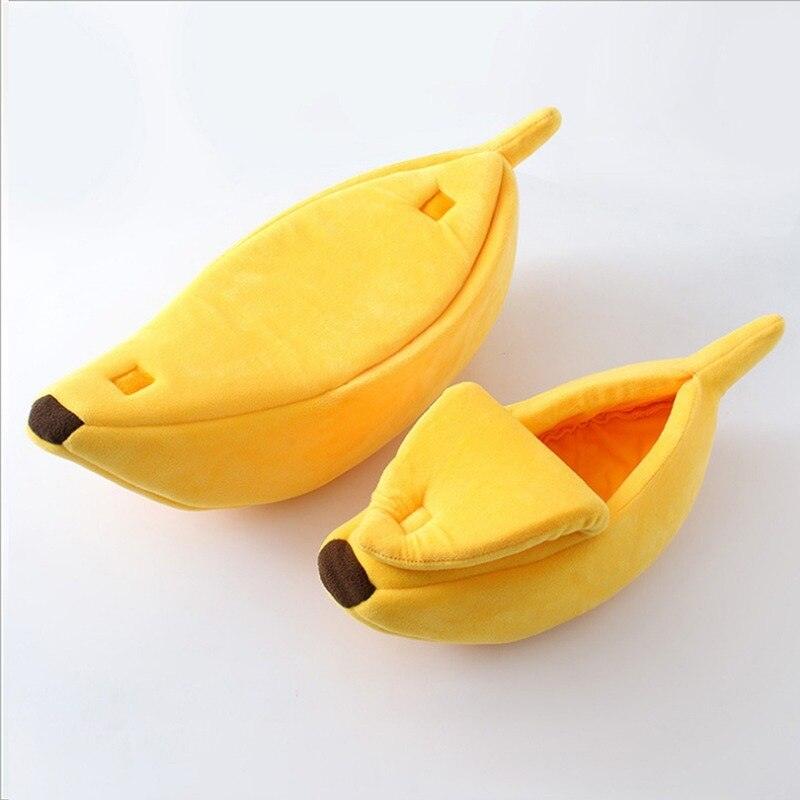Banane amusante lit pour animaux de compagnie