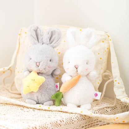 Fluffy Rabbit Plush Toys, Stuffed Baby Appease Toys