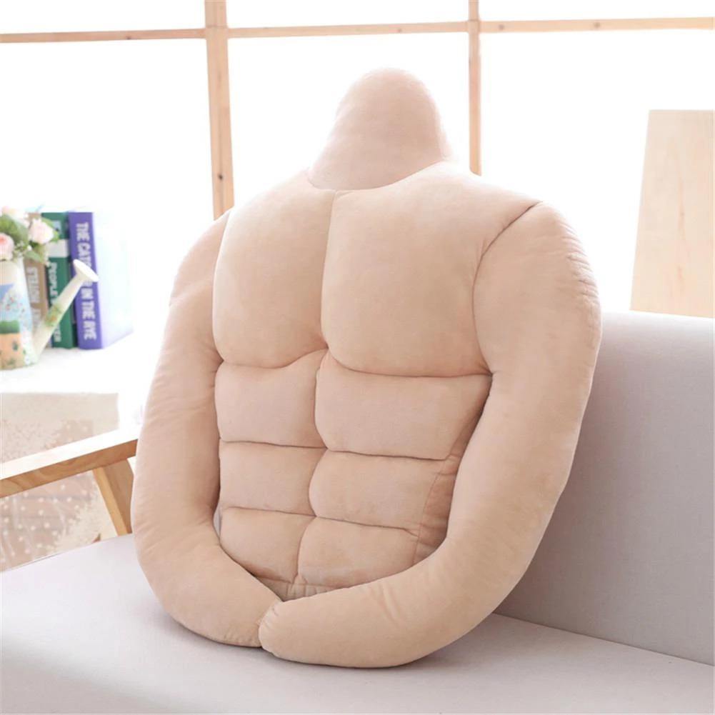 Funny Muscle Plush Pillow