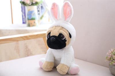 Adorable Plush Pug Puppy Doll