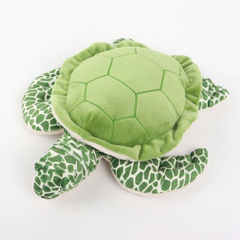 Peluche tortue de mer réaliste et apaisante