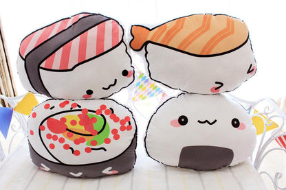 Sushi Salmon Rice Ball Plush Toy