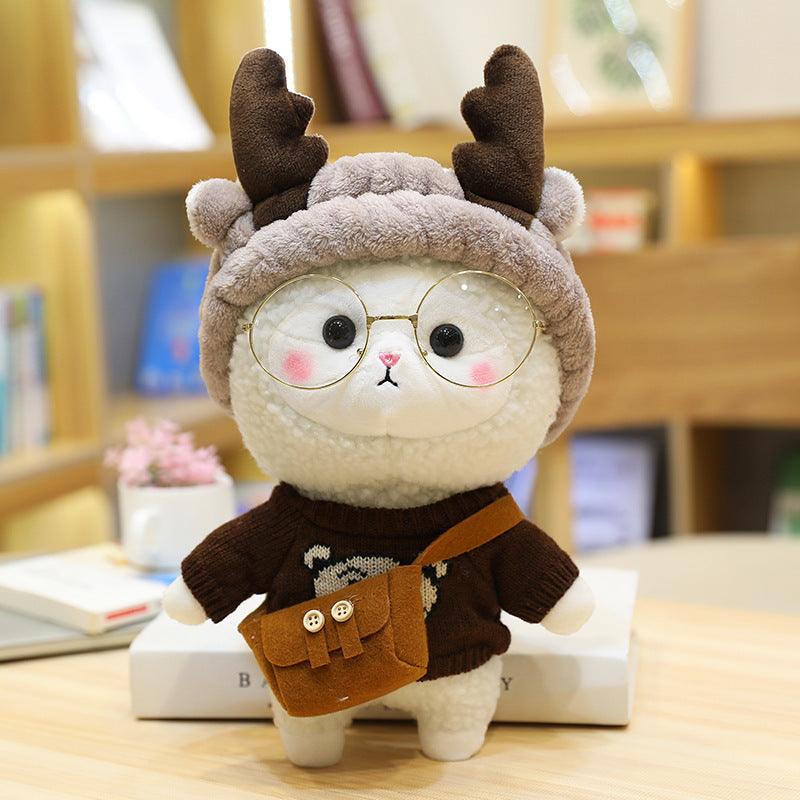 Plush Cho Kawaii Baby Sheep In Various Cute Outfits