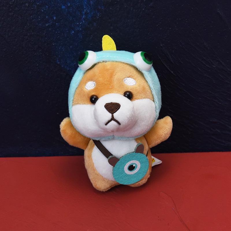 Super cute dog plush keychain