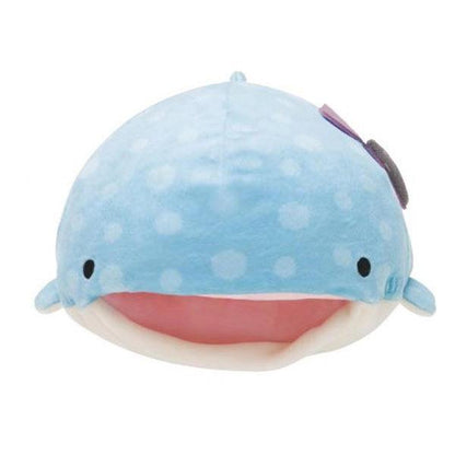 Blue whale plush toy