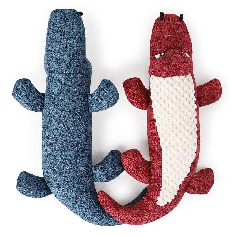 Crocodile Shaped Dog Chew Toys