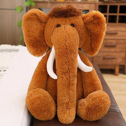 Oreiller en peluche Kawaii Mammouth Elephant