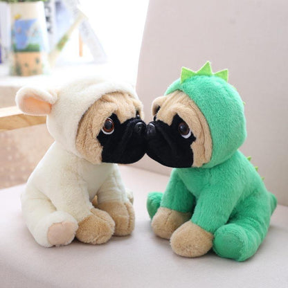 Adorable Plush Pug Puppy Doll