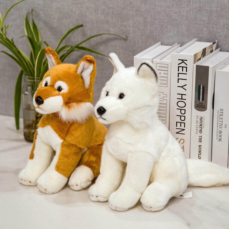 Cute and realistic Fox Terrier plush toy