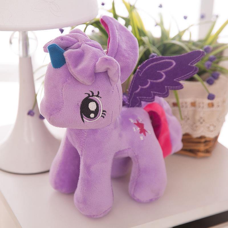 Rainbow Pony Plush Doll