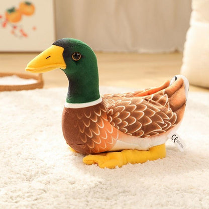 Realistic Adult Duck Plush Toy